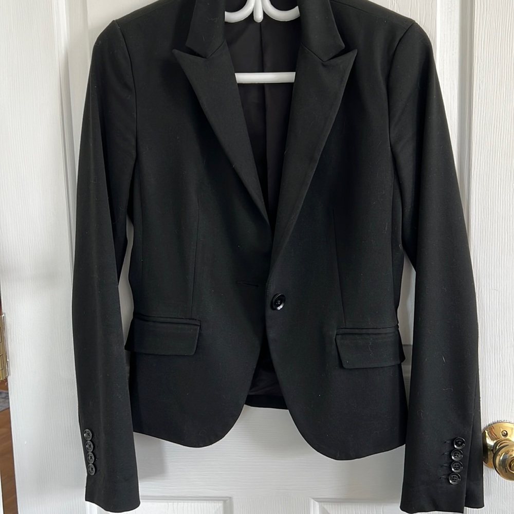 Women’s black blazer